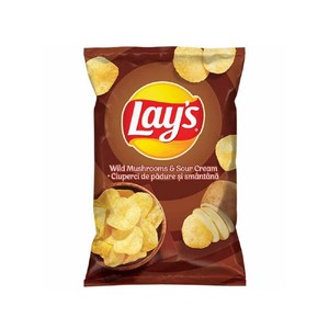 Lays Crisps- Mushroom & Sour Cream