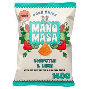 Manomasa Chipotle and Lime Sharing Tortilla Chips