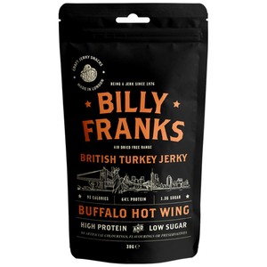 Billy Franks Buffalo Hot Wing Turkey Jerky