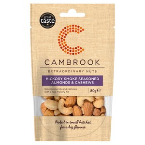 Cambrook Hickory Smoke Seasoned Almonds & Cashews