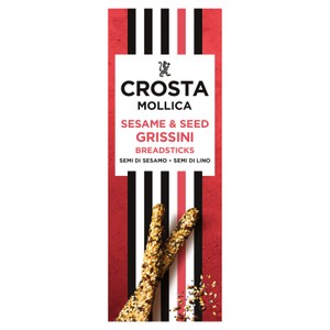 Crosta Mollica Sesame & Seeds Grissini