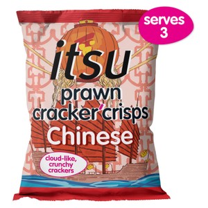 itsu Chinese Hoisin Prawn Cracker Crisps Sharing Bag