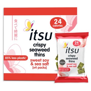 itsu Seaweed Thins Sweet Soy & Sea Salt Multipack