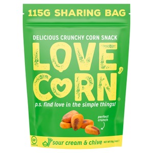 Love Corn Sour Cream & Chive Crunchy Corn