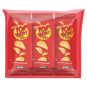 Pop-Tastic! Salted Potato Crisps 3 x 35g