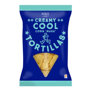 M&S Cream Cool Tortilla Chips