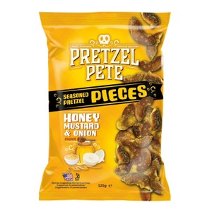 Pretzel Pete Honey Mustard Broken Pieces 120G
