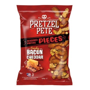 Pretzel Pete Smoky Bacon Broken Pieces 120G