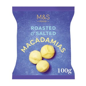 M&S Roasted & Salted Macadamia Nuts