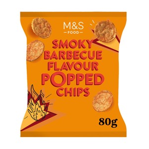 M&S Smoky Barbecue Flavour Popped Potato Chips