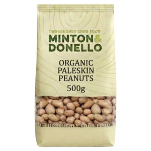 Minton & Donello Organic Peanuts Paleskin