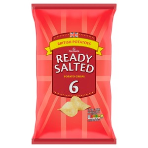 Morrisons Ready Salted Flavour Crisps Multipack