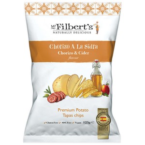 Mr Filbert's Chorizo & Cider Premium Potato Tapas Crisps
