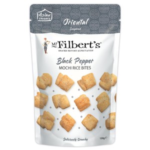 Mr Filbert's Oriental Black Pepper Mochi Rice Crackers