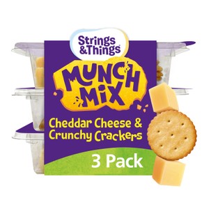 Munch Mix Cheese and Crackers