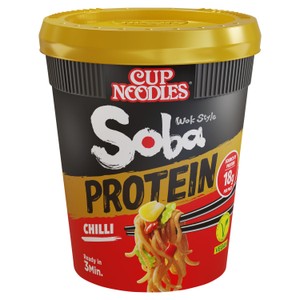 Nissin Soba Protein Chilli Instant Wok Style Noodles Po