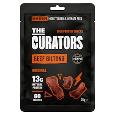 The Curators Original Beef Biltong 25g