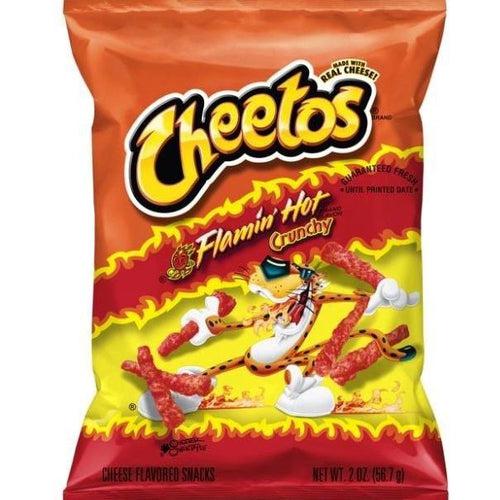 Cheetos Flamin’ Hot Crunchy American Import 35.4g