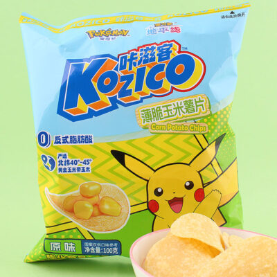 Panpan Pokemon Crispy Corn Potato Chips 100g