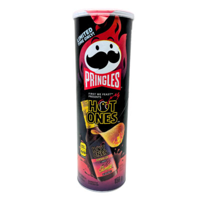Pringles Hot Ones Los Calientes Barbacoa – 156g (Canadian Edition)