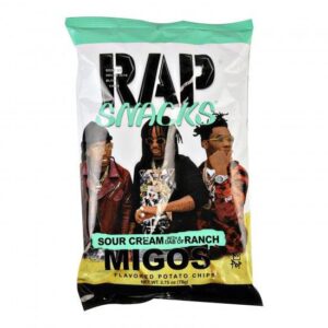 Rap Snacks Migos Sour Cream and Ranch 71g