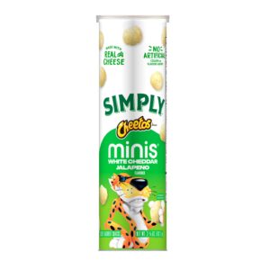 Simply Cheetos White Cheddar Minis Jalapeno 102.7g