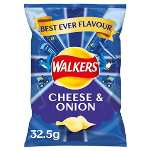 Walkers Cheese & Onion Crisps 32.5g