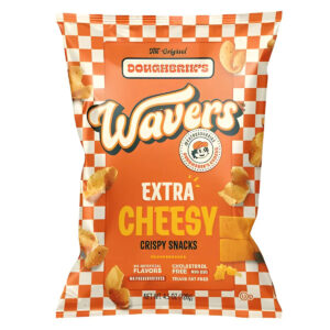 Wavers Extra Cheesy Crispy Snacks 126g