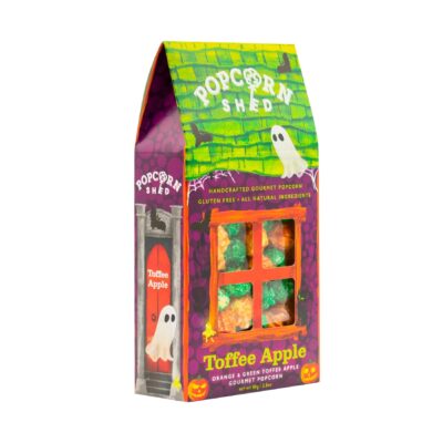 Halloween Toffee Apple Popcorn Shed 80g
