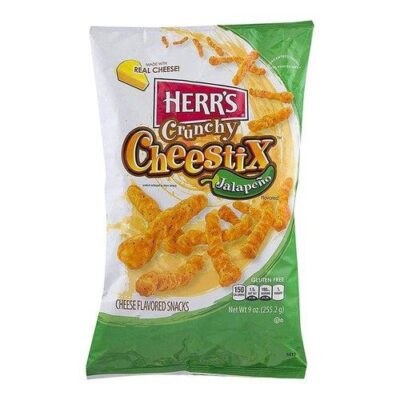 Herr's Jalapeno Crunchy Cheese Stix 255.2g