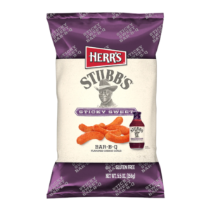 Herr's Stubbs Sticky Sweet Bar-B-Q Curls 156g