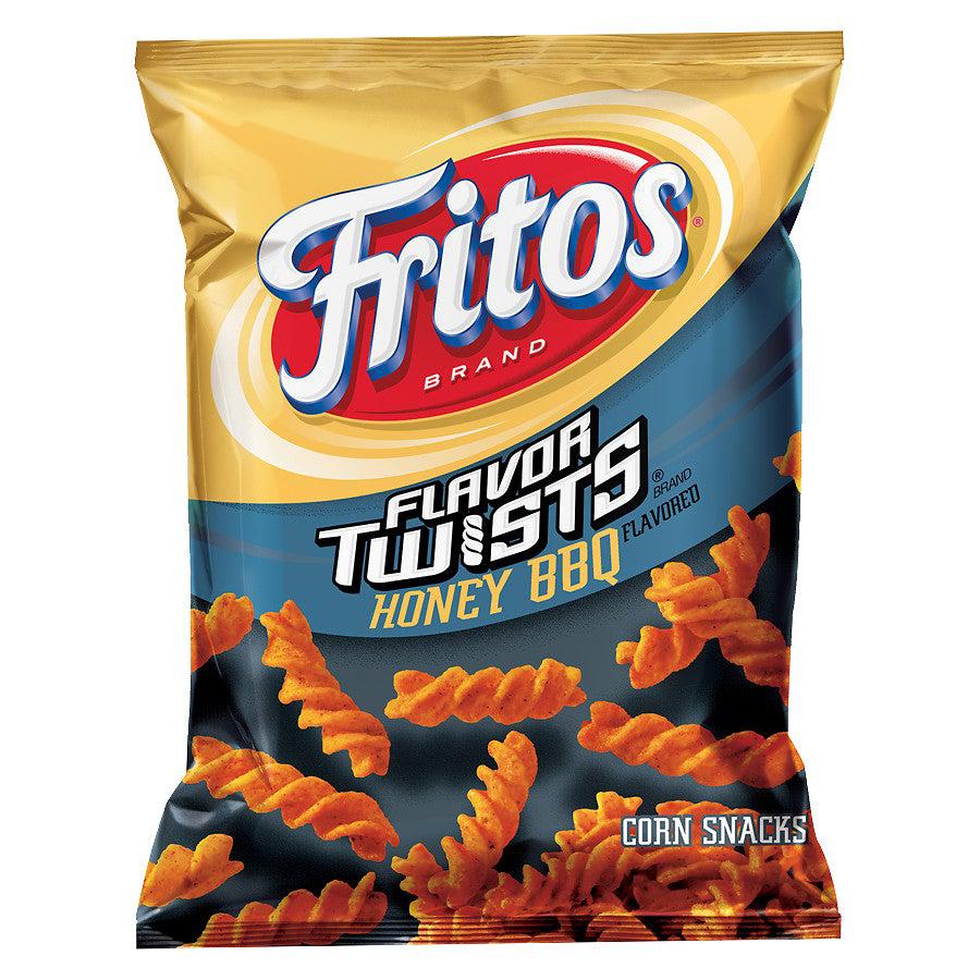 Frito Lay's Honey BBQ Twists Corn Chips 283g