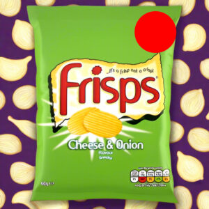 Frisps Cheese And Onion Flavour Snacks 60g Single Packet £1.35