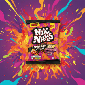 Nik Naks Extra Hot 'n' Fiery Flavour 75g Single Packet