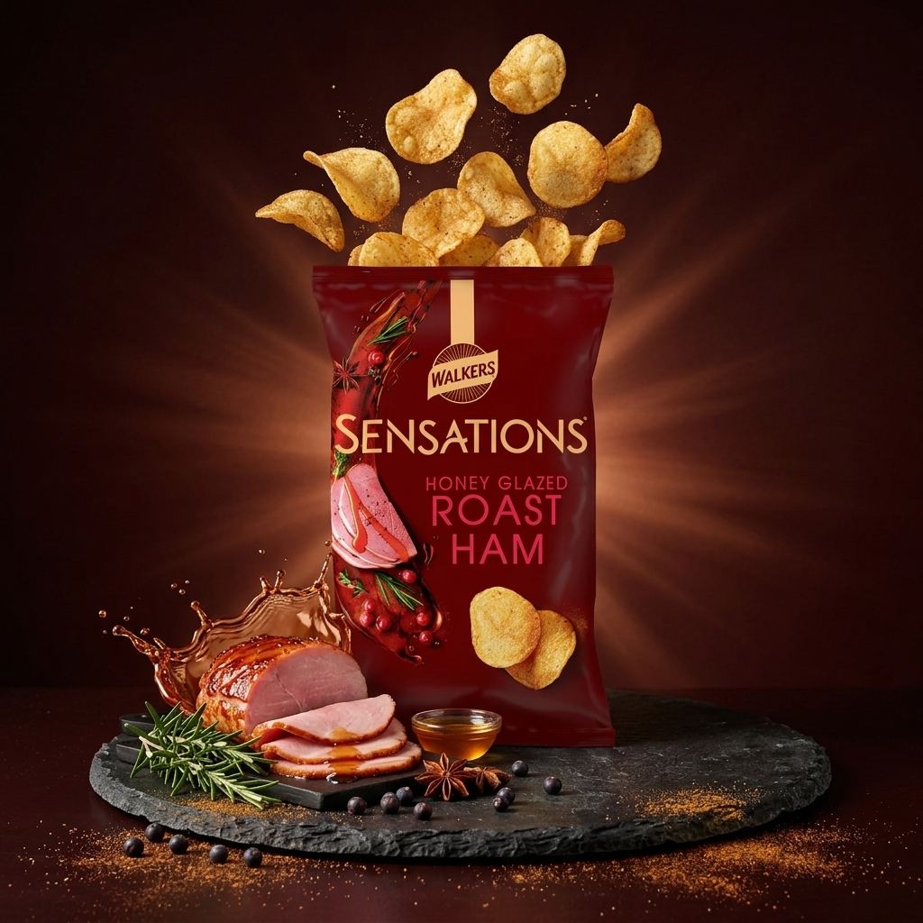 walkers honey roast ham crisps