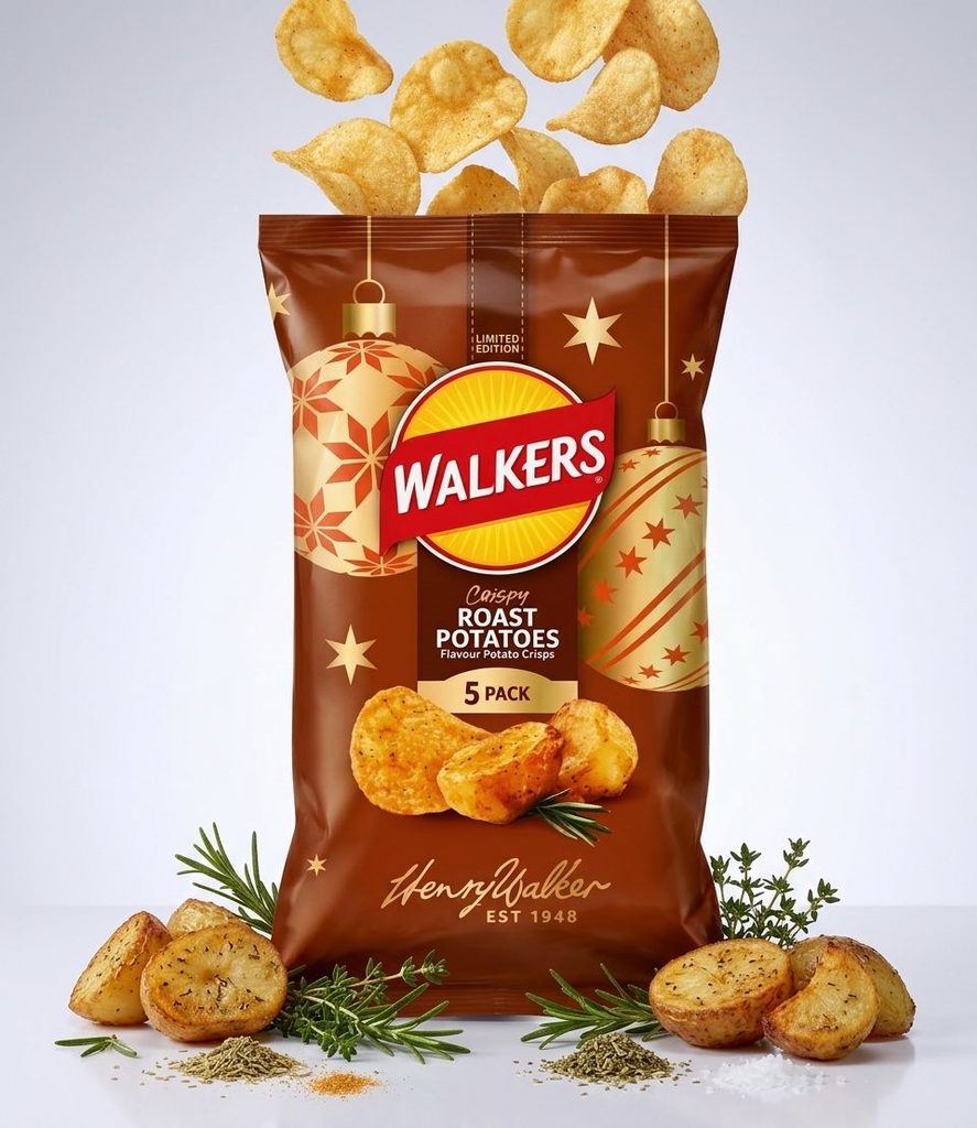 walkers roast potatoes crisps